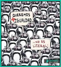 Igualdad pingüinos